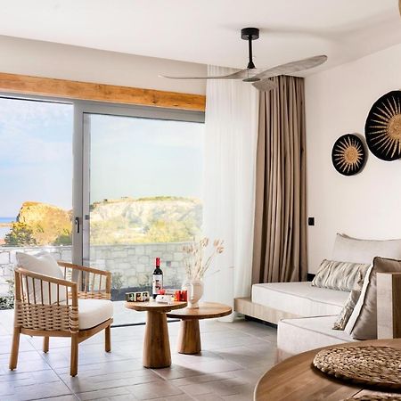 Lithos Luxury Villa Арханґелос Екстер'єр фото