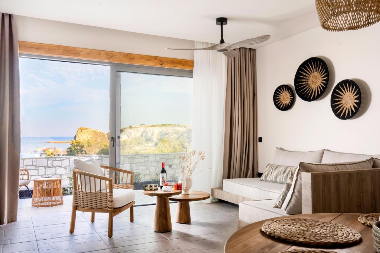 Lithos Luxury Villa Арханґелос Екстер'єр фото