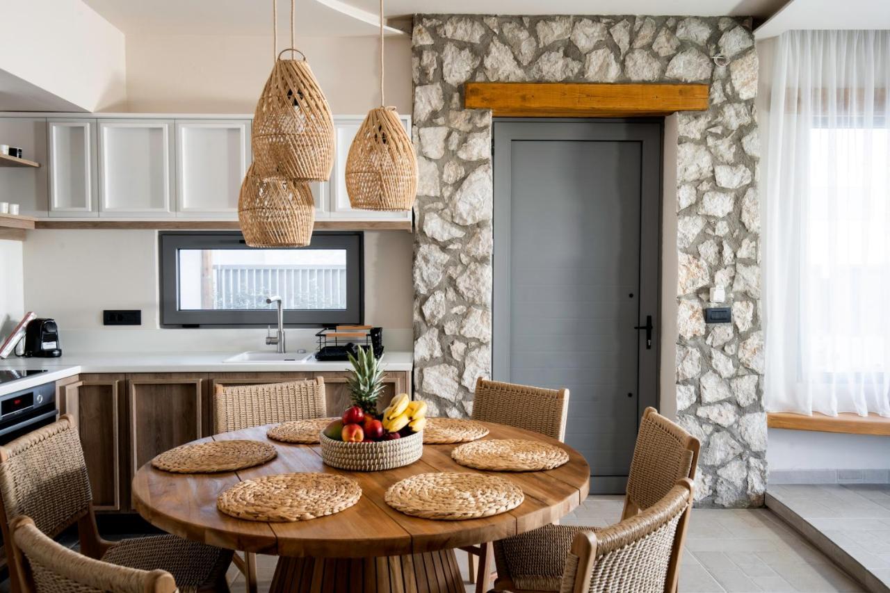 Lithos Luxury Villa Арханґелос Екстер'єр фото