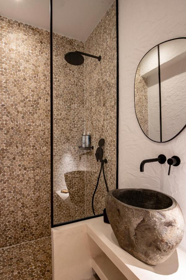 Lithos Luxury Villa Арханґелос Екстер'єр фото